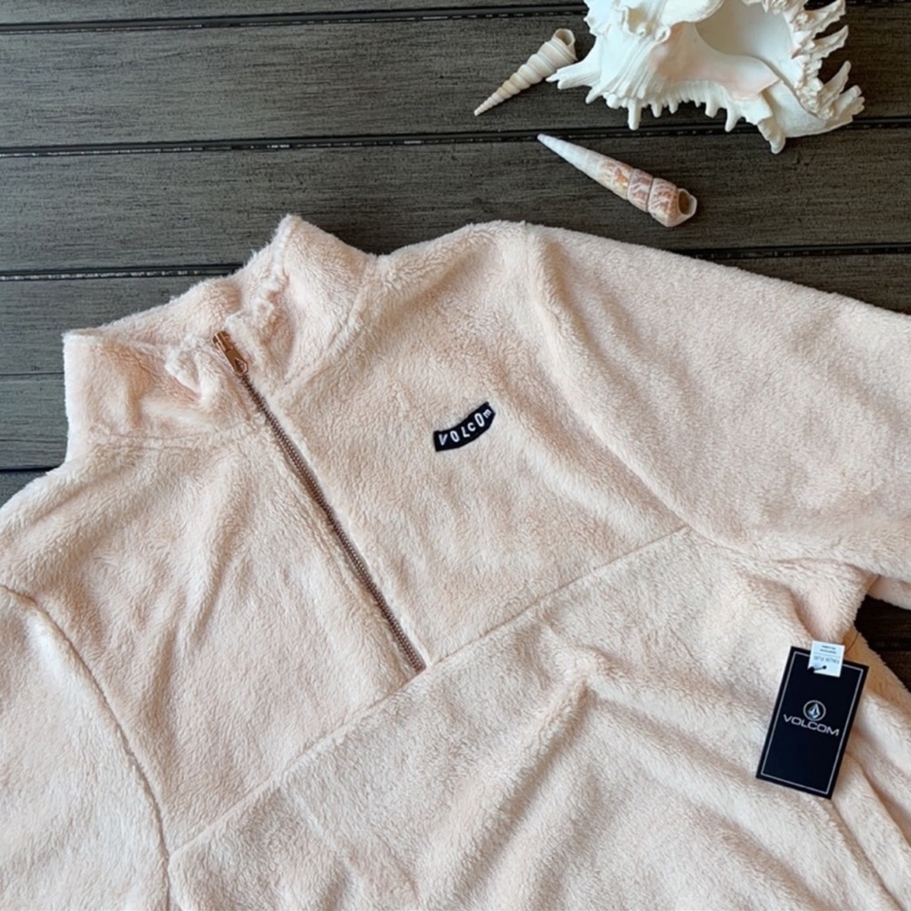 🌴🔆VOLCOM- PHEELIN PHUZZY JACKET SWEATER🔆🌴 - Picture 6 of 15